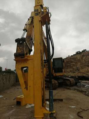 嵩明挖机改潜孔钻批发——昆明悍之骏工程机械诚信服务机械设备